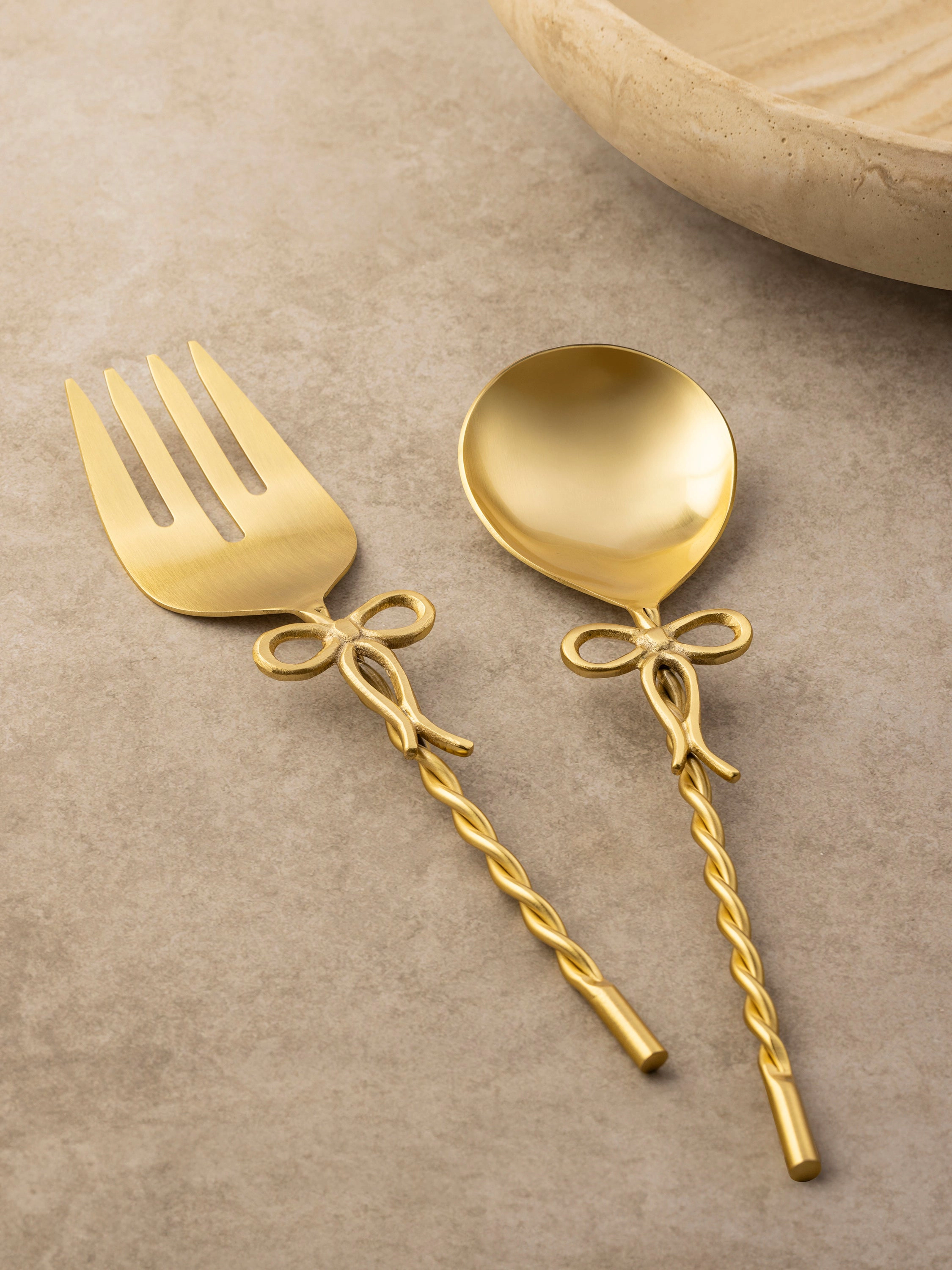 GAURI KOHLI Imperial Salad Servers