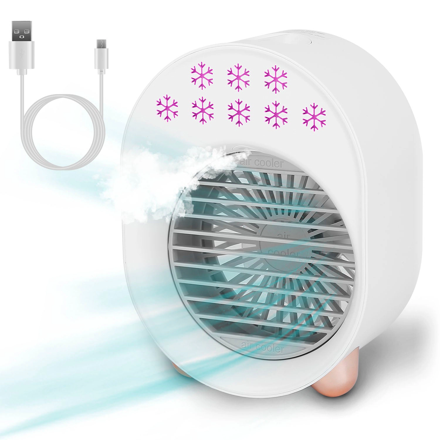 GBruno 4-in-1 Portable Desktop Air Cooler Fan