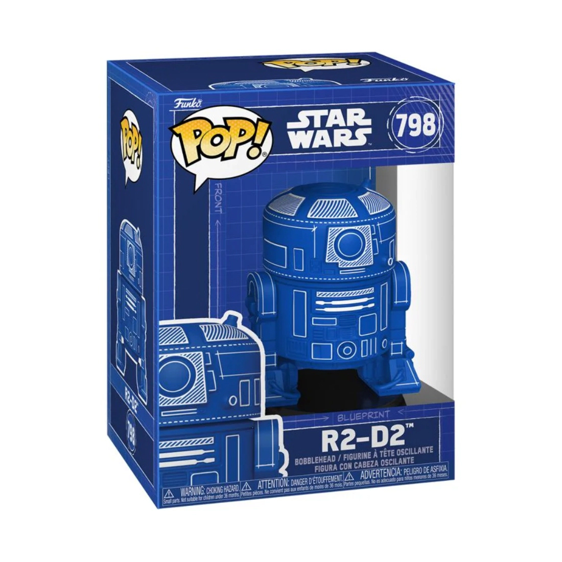 Funko Pop! Star Wars R2-D2 Blueprint #798