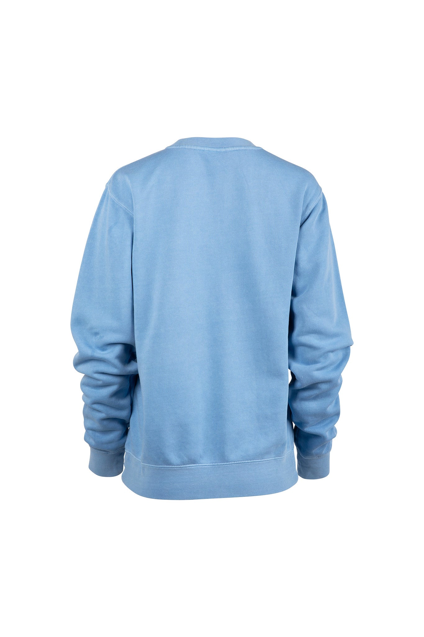 Love All Core Women's Pigment-Dyed Light Blue Crew Neck Sweatshirt