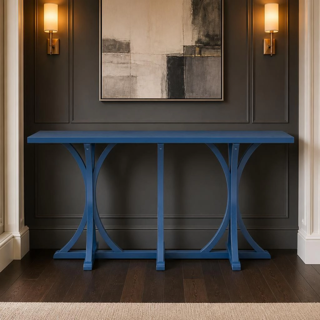 GOODSILO Long Narrow Entryway Console Table