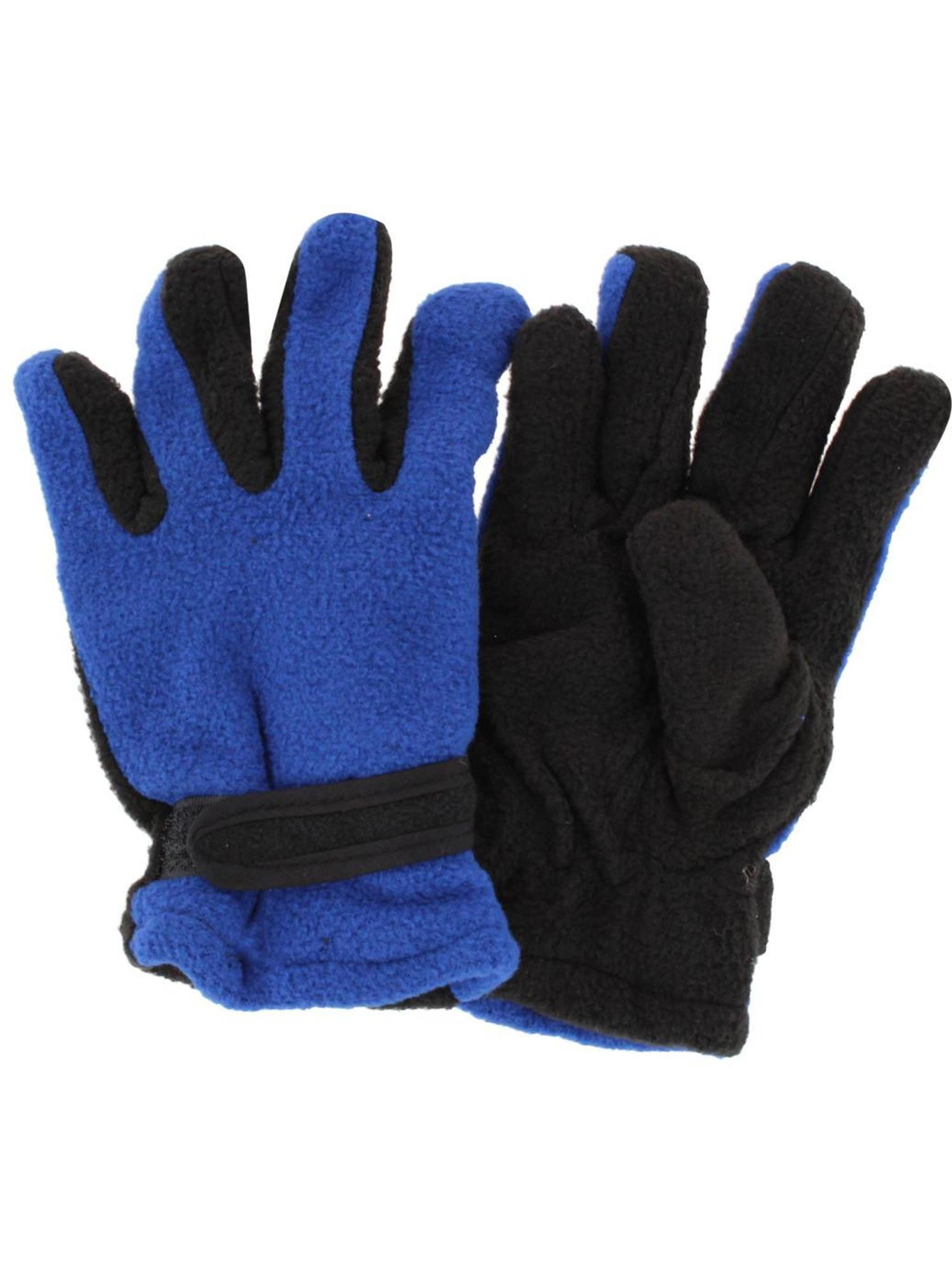 CTM Kids' 5-13 Insulated Fleece Winter Glove