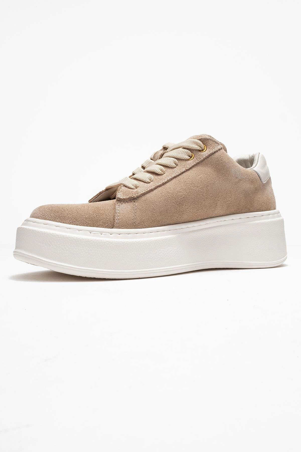 Forever & Always Womens Paloma Leather Sneaker