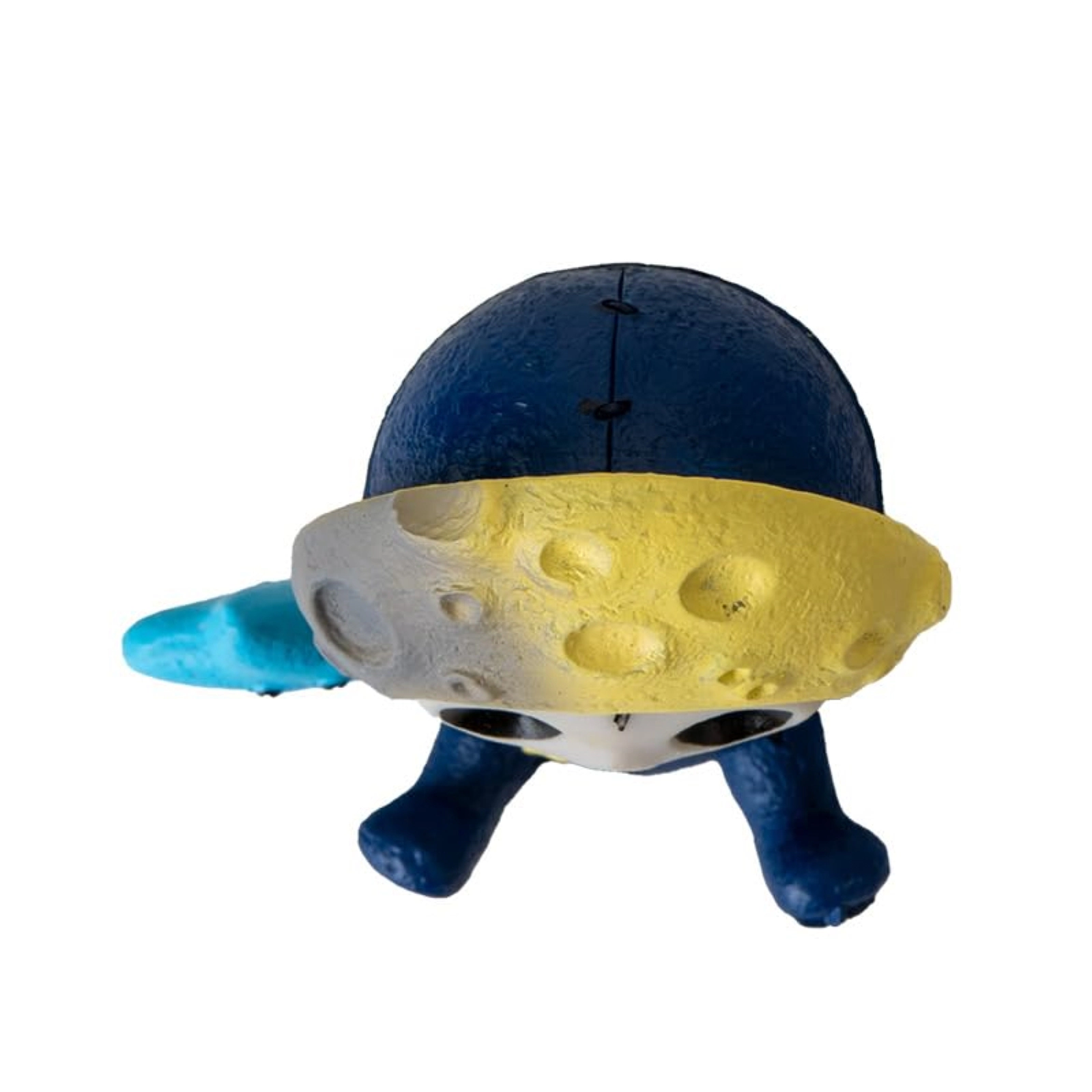Pacific Giftware Furrybones Luno Figurine Skeleton in Moon Costume with Blue Star Friend 3 inch