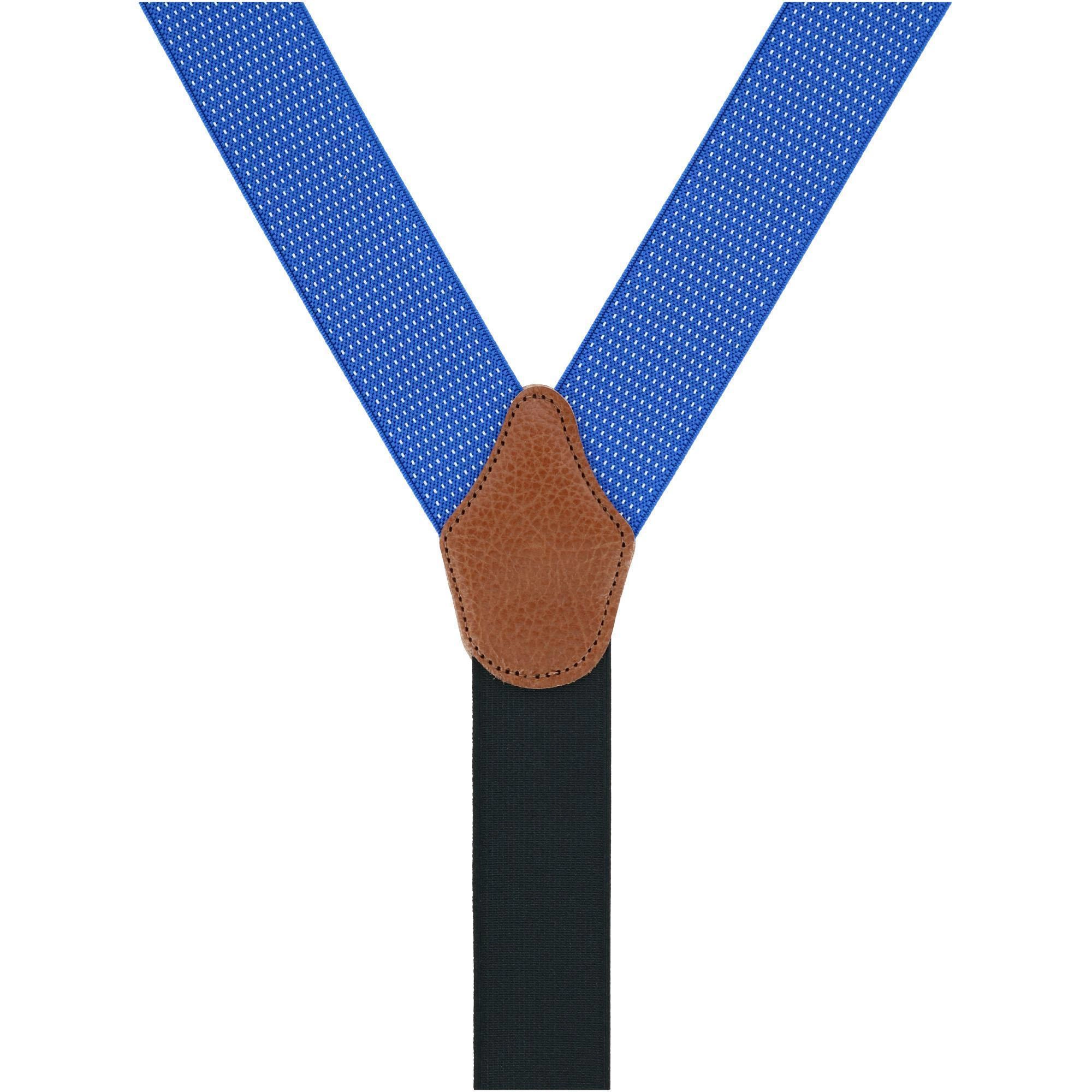 Trafalgar Men's Napier Elastic Convertible End Suspenders