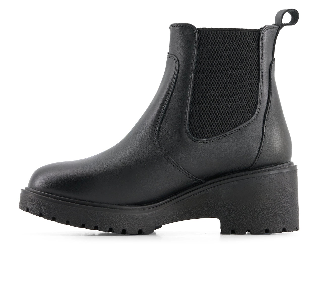 Andrea Womens Leather Chelsea Boots