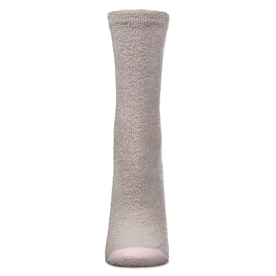 Memoi Women's Grateful Aloe Infused Crew Socks