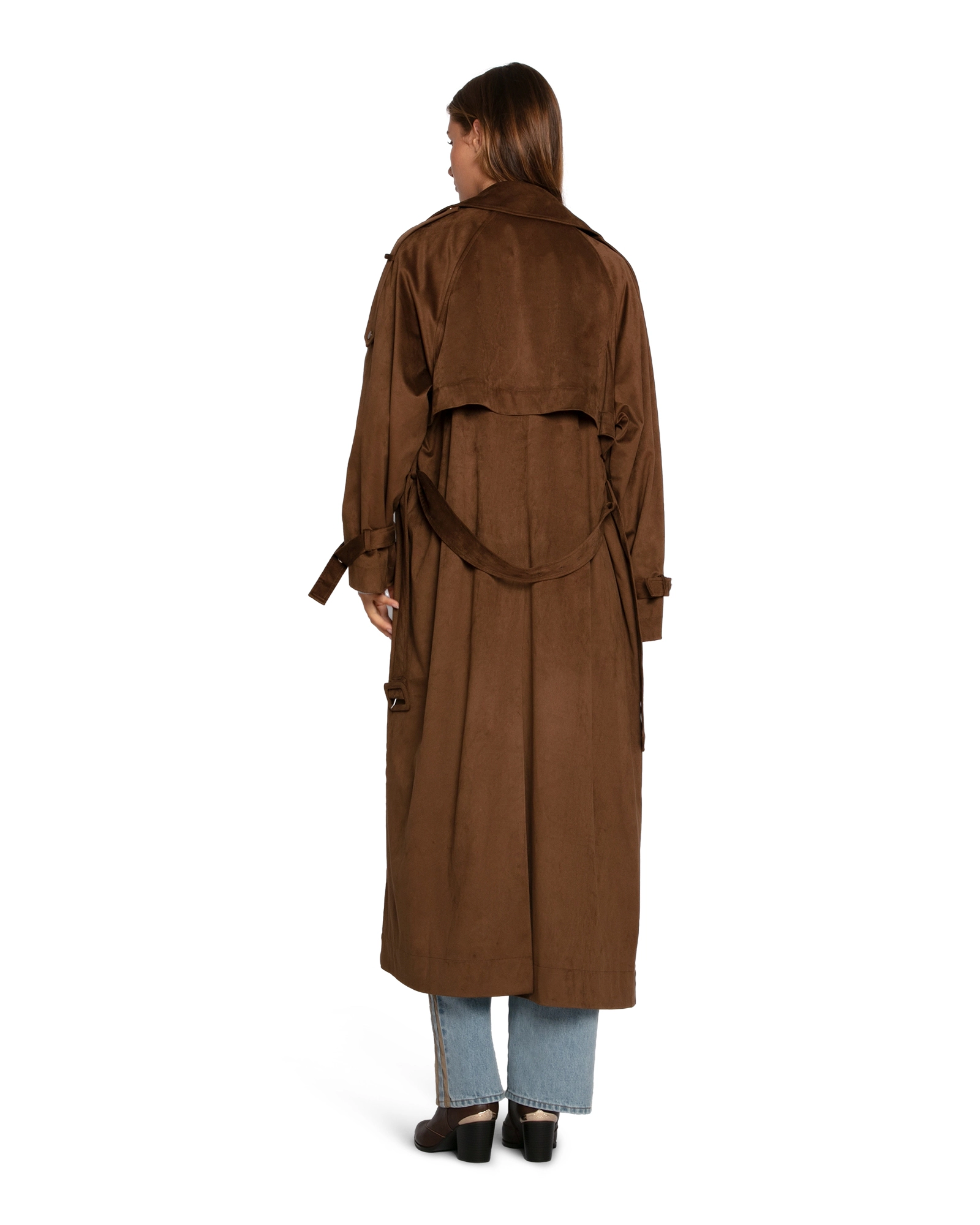 Belle & Bloom Long Lost Lover Soft Maxi Trench