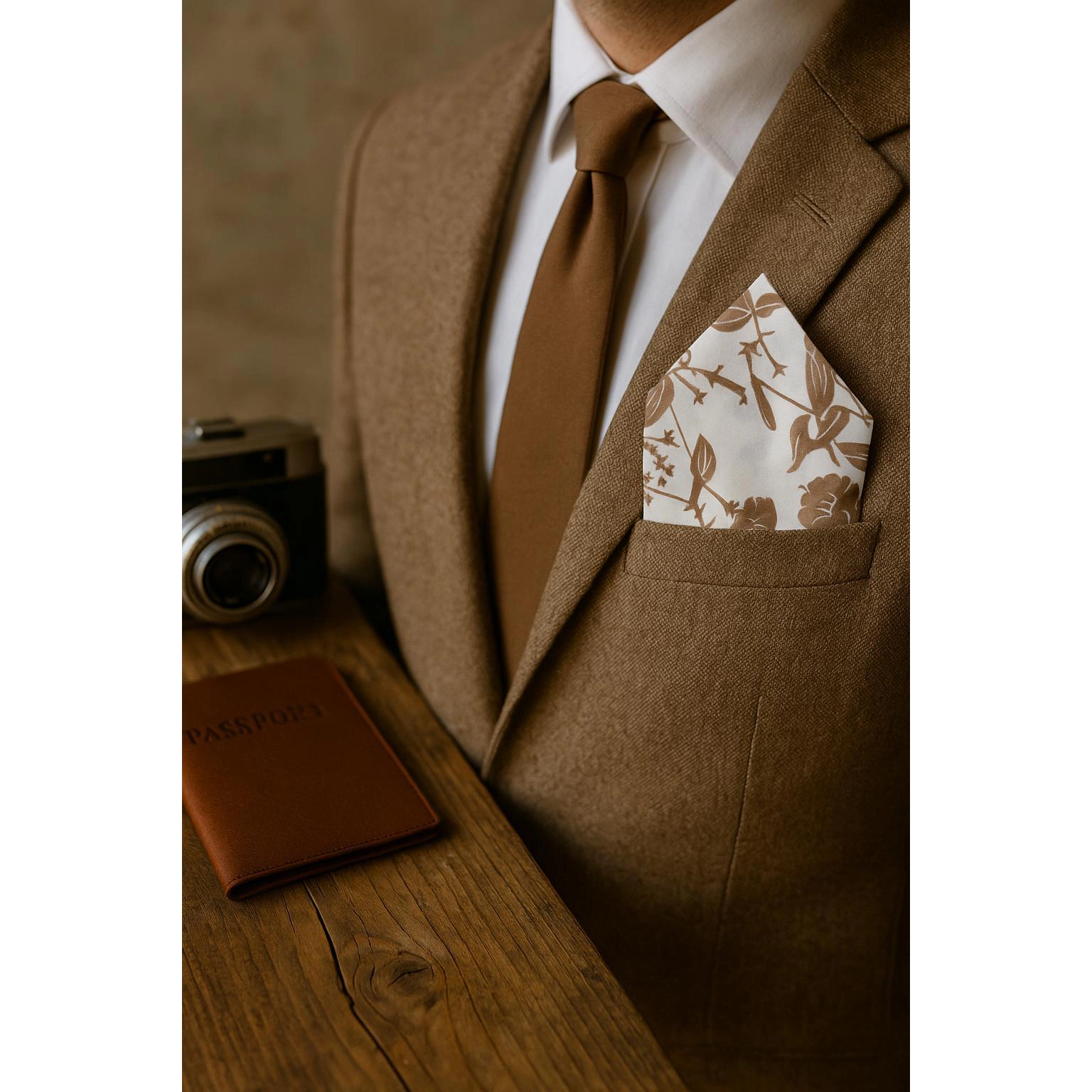 Ascentix Summer Garden Cotton Handkerchief