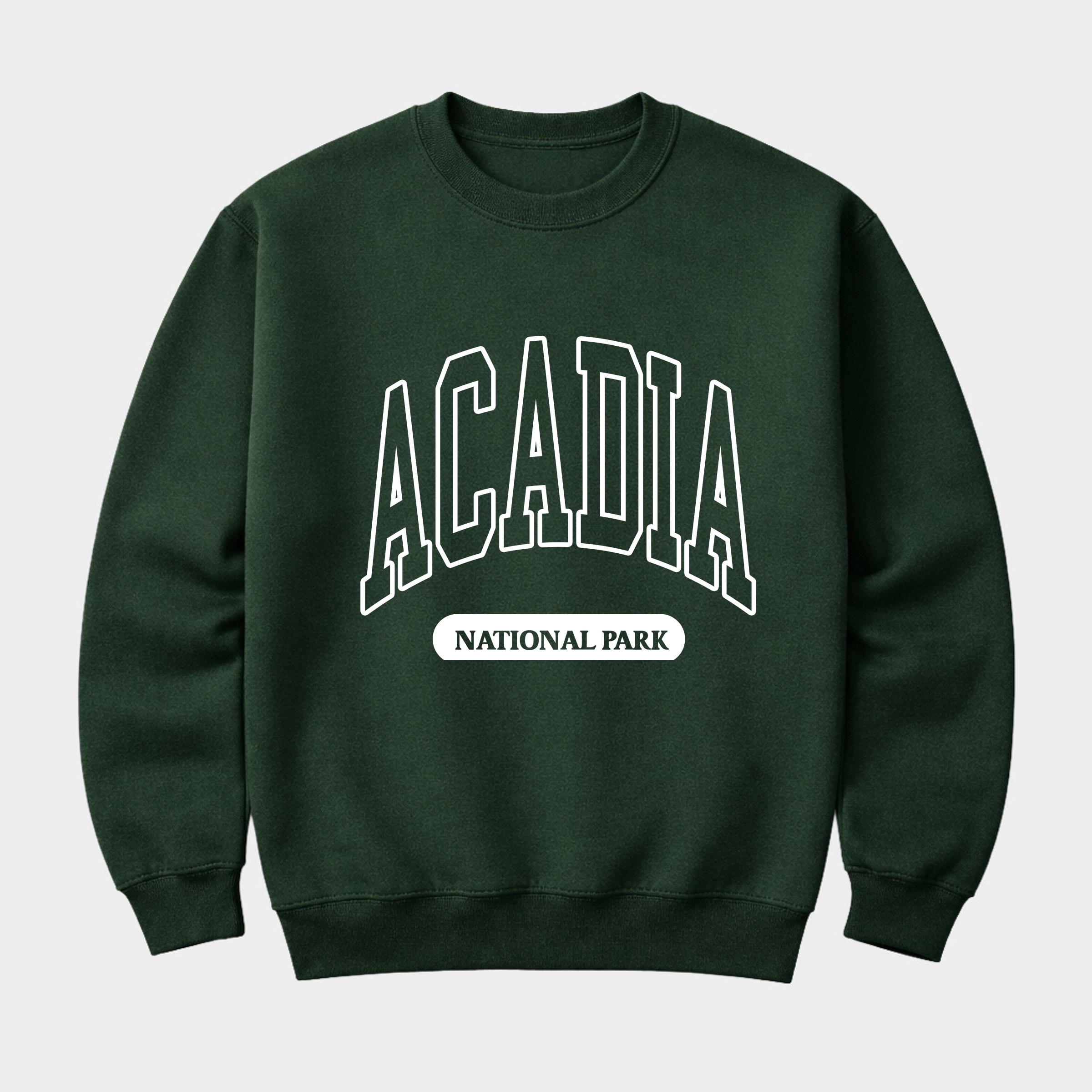 Simply Sage Market - Acadia National Park Varsity Men's Graphic Sweatshirt