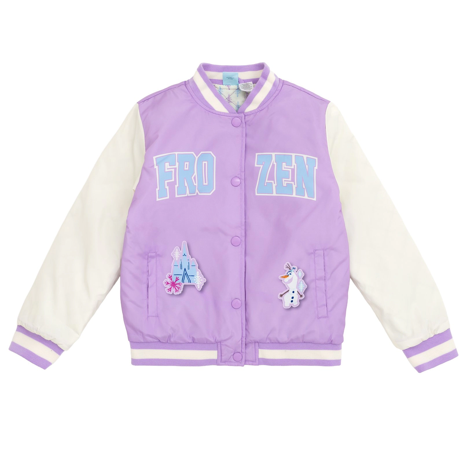 Disney Girls' Varsity Bomber Jacket