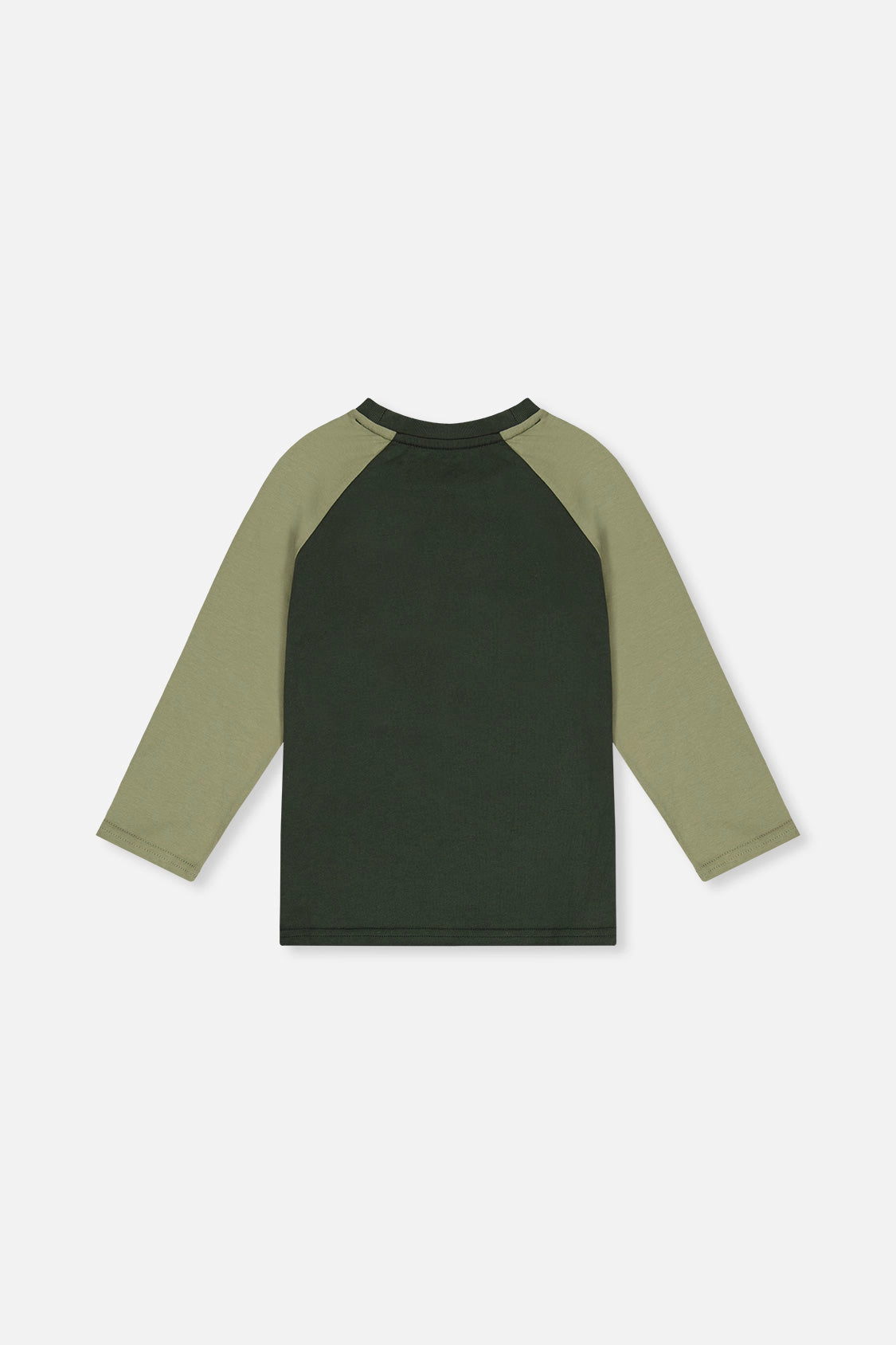 Deux par Boys Raglan T-Shirt with Nature Graphic