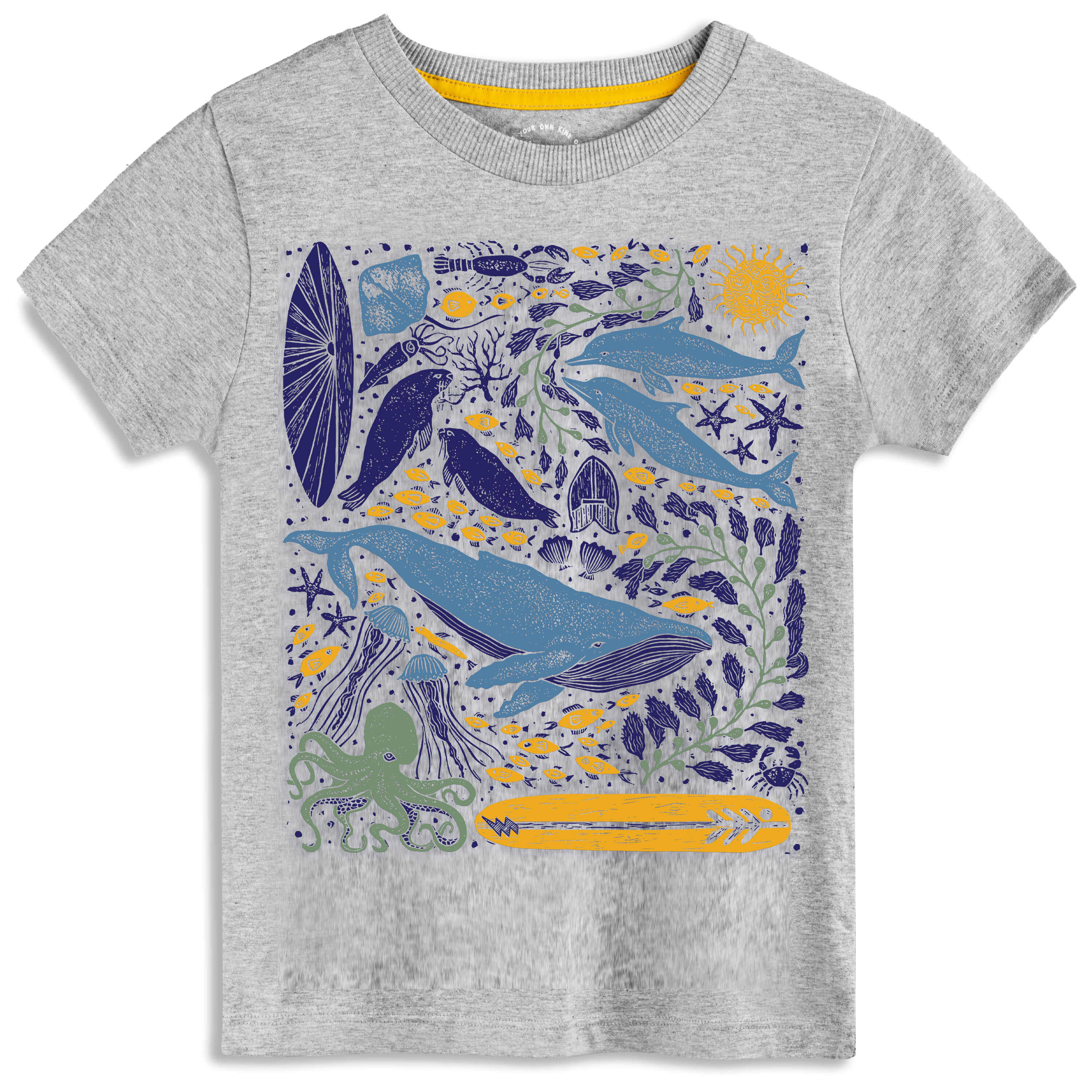 Mightly Boys Organic Cotton Short Sleeve T-Shirt