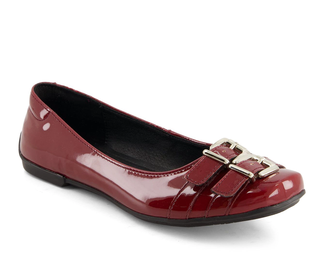 Andrea Womens Patent Ballet Flats