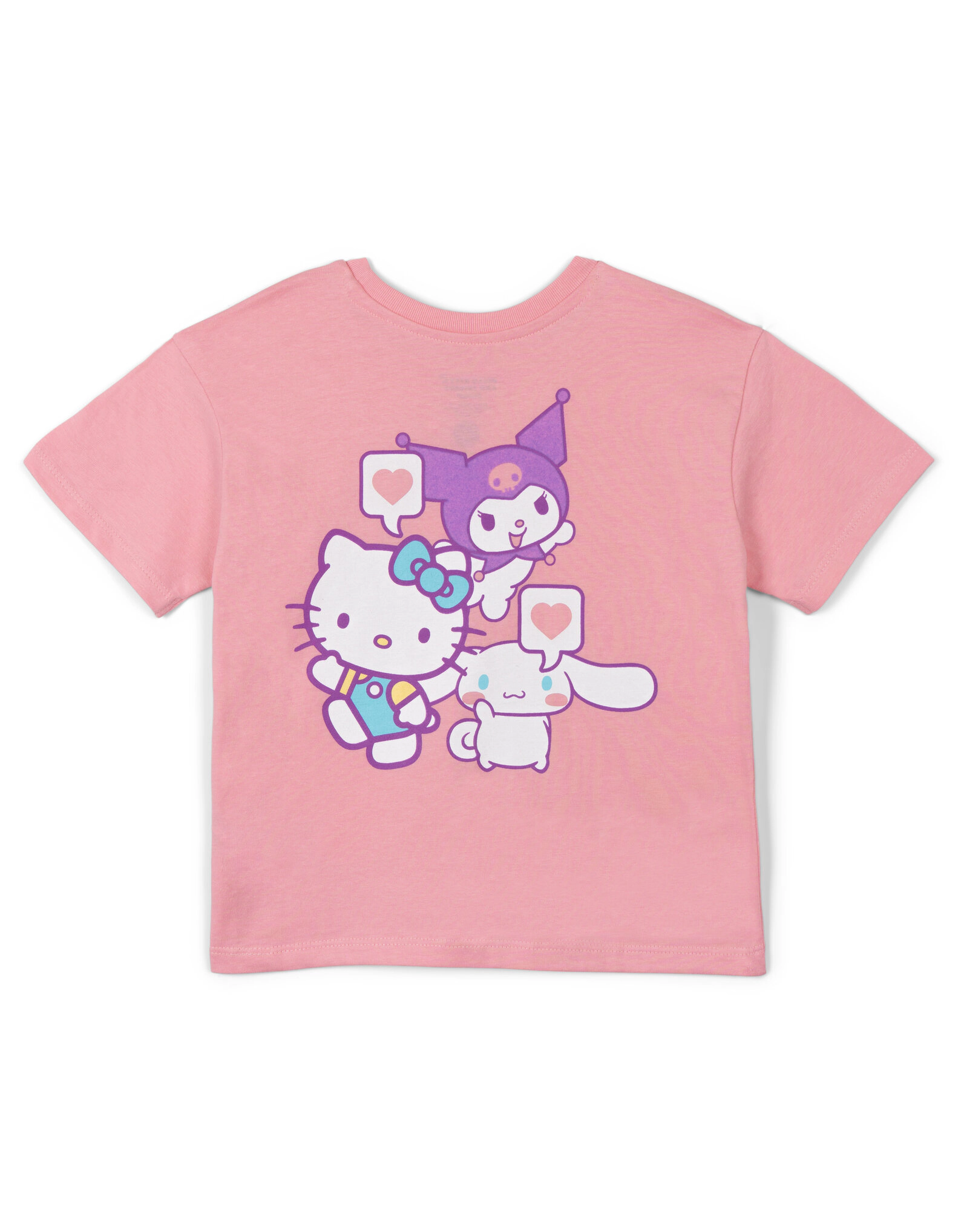 Hello Kitty Girls' 3-Pack Short Sleeve T-Shirts