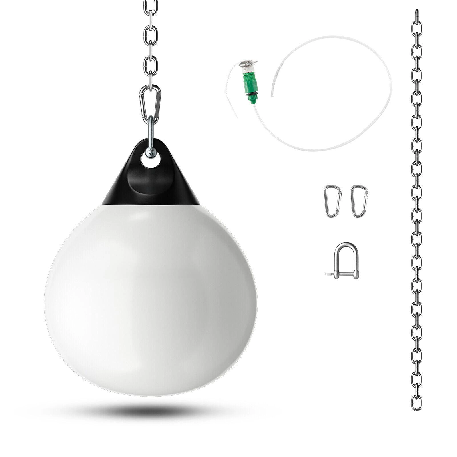 SUGIFT White Adult Water Punching Bag with 39-in Hanging Chain 18-in Dia 23-in H 110-lb Fill Weight