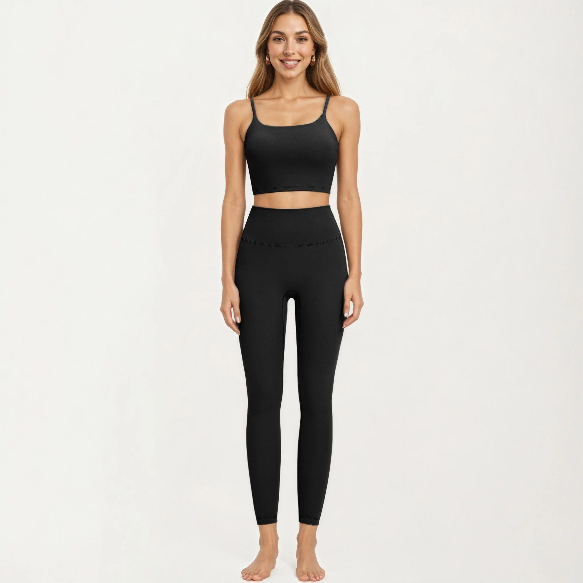 Anna-Kaci Active Women's High Waist Stretch Leggings with Smooth Sculpting Fit