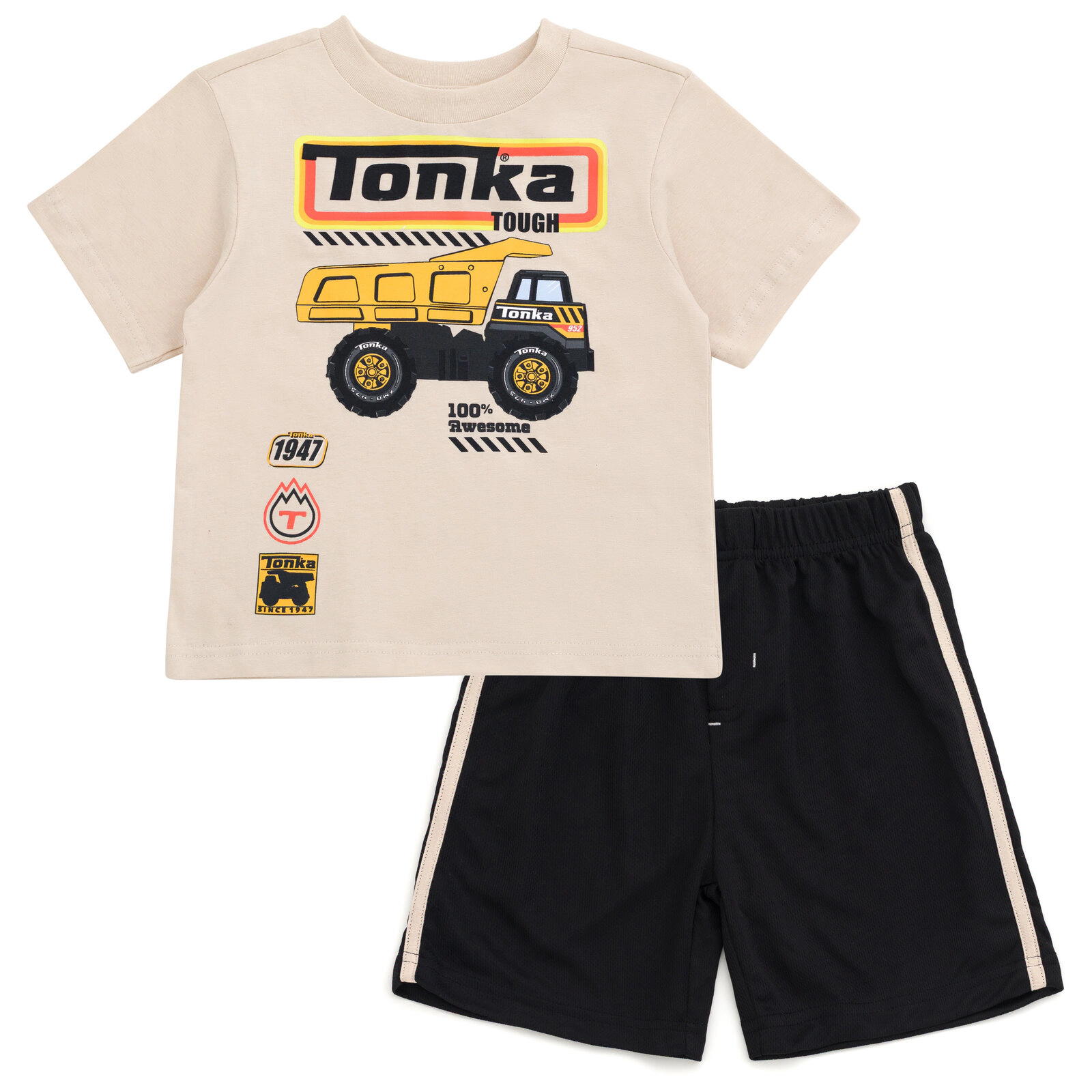 Tonka Boys' Athletic T-Shirt and Shorts Set