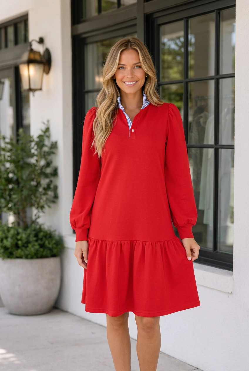 Threaded Pear Women's Kristen Hem Mini Dress