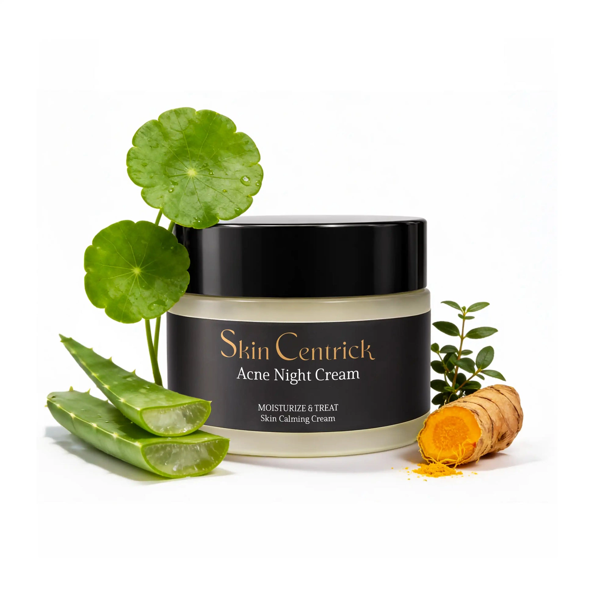 Skin Centrick Acne Night Cream - 1% Salicylic Acid & Tea Tree Oil