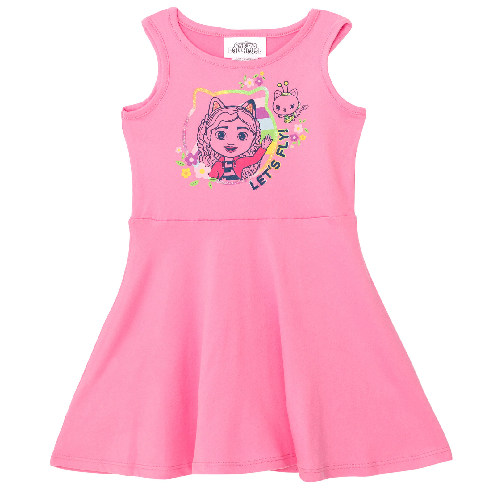 Dreamworks Gabby's Dollhouse Girls' Sleeveless Skater Dresses
