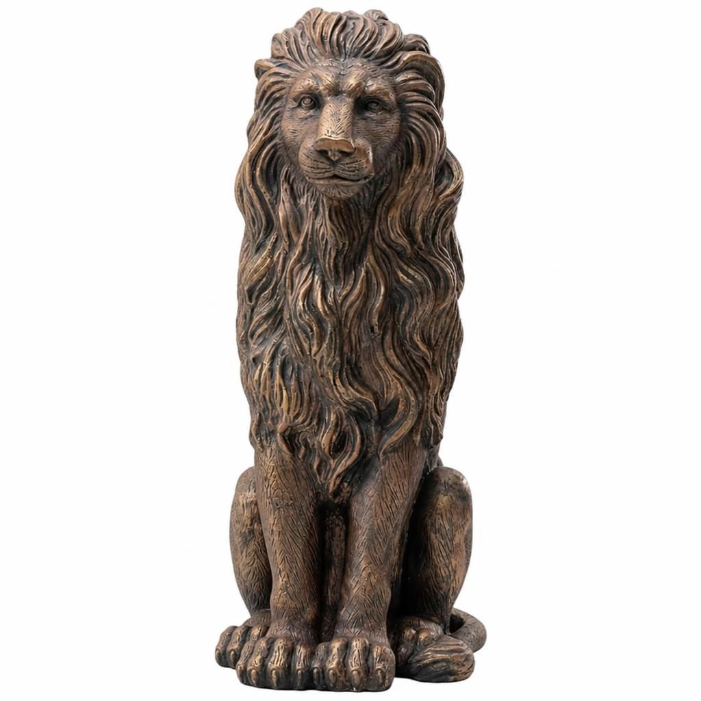 WOW PIONEER Decorative Resin Statue Sculpture Art Accent for Home Office Living Room Dining