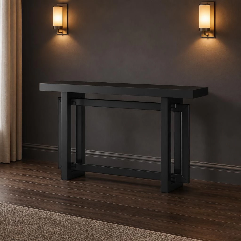 GOODSILO Long Narrow Rectangular Console Table
