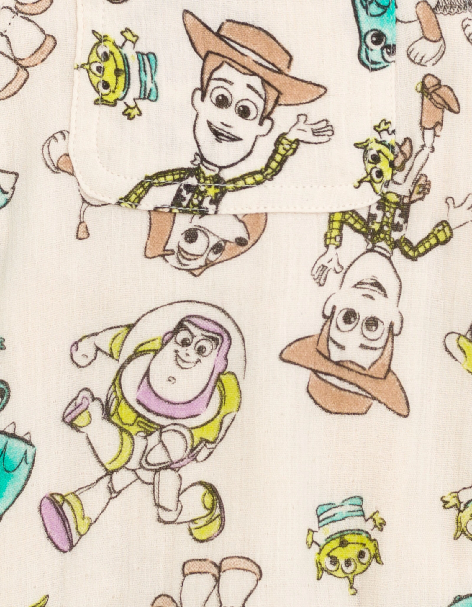 Disney Toy Story Gauze Romper and Shirt Shorts Set