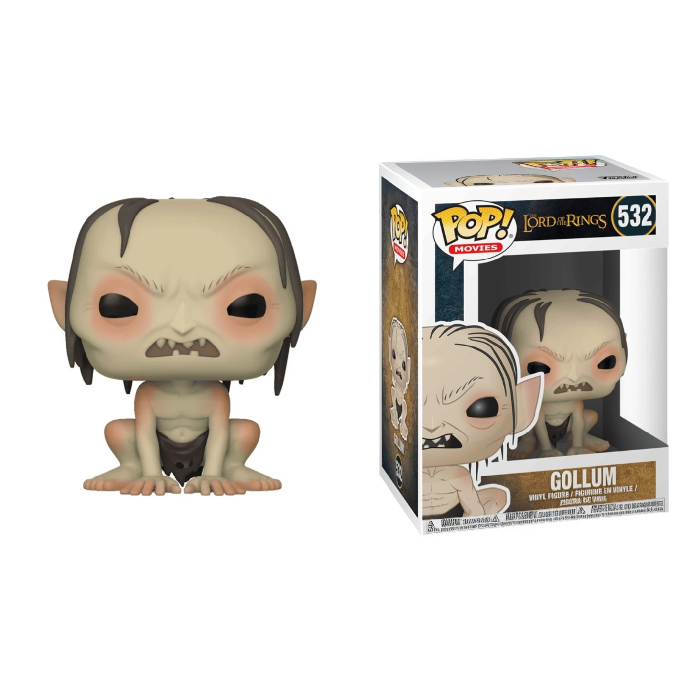 Funko Pop! Lord of the Rings: Gollum #532