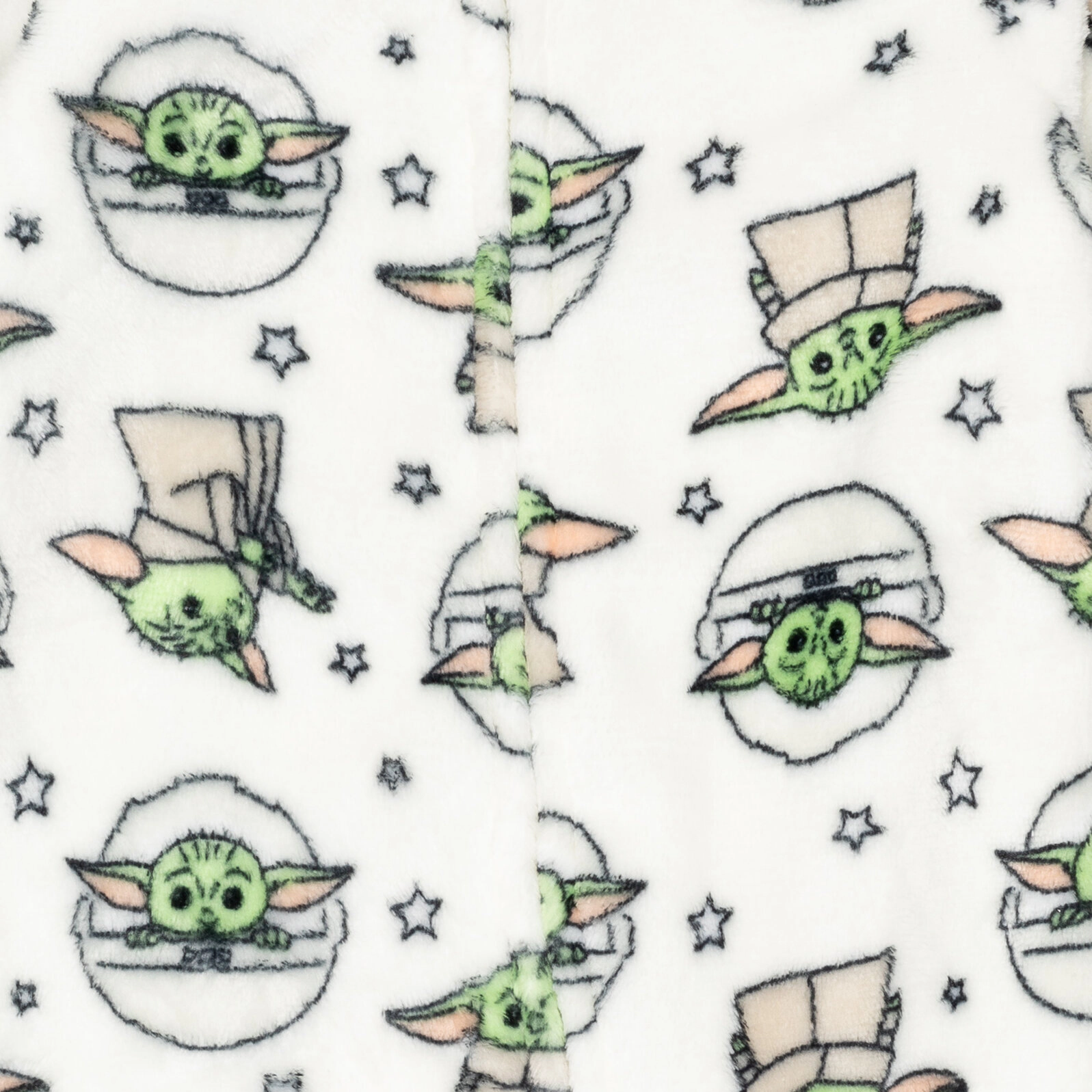 Star Wars The Mandalorian Grogu Baby Fleece Footed Sleep N Play