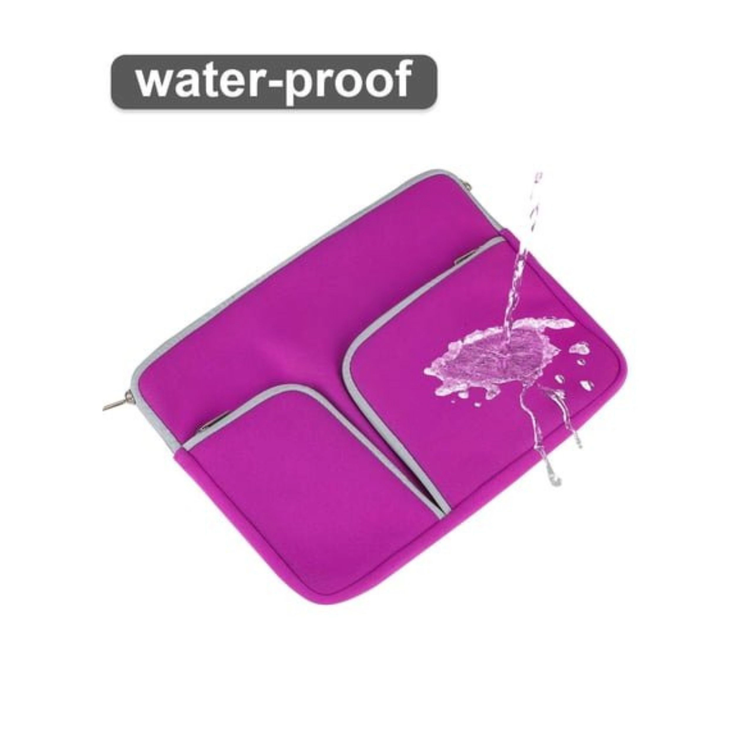 Home Collection 14 Inch Waterproof Padded Laptop Sleeve Case with Handles