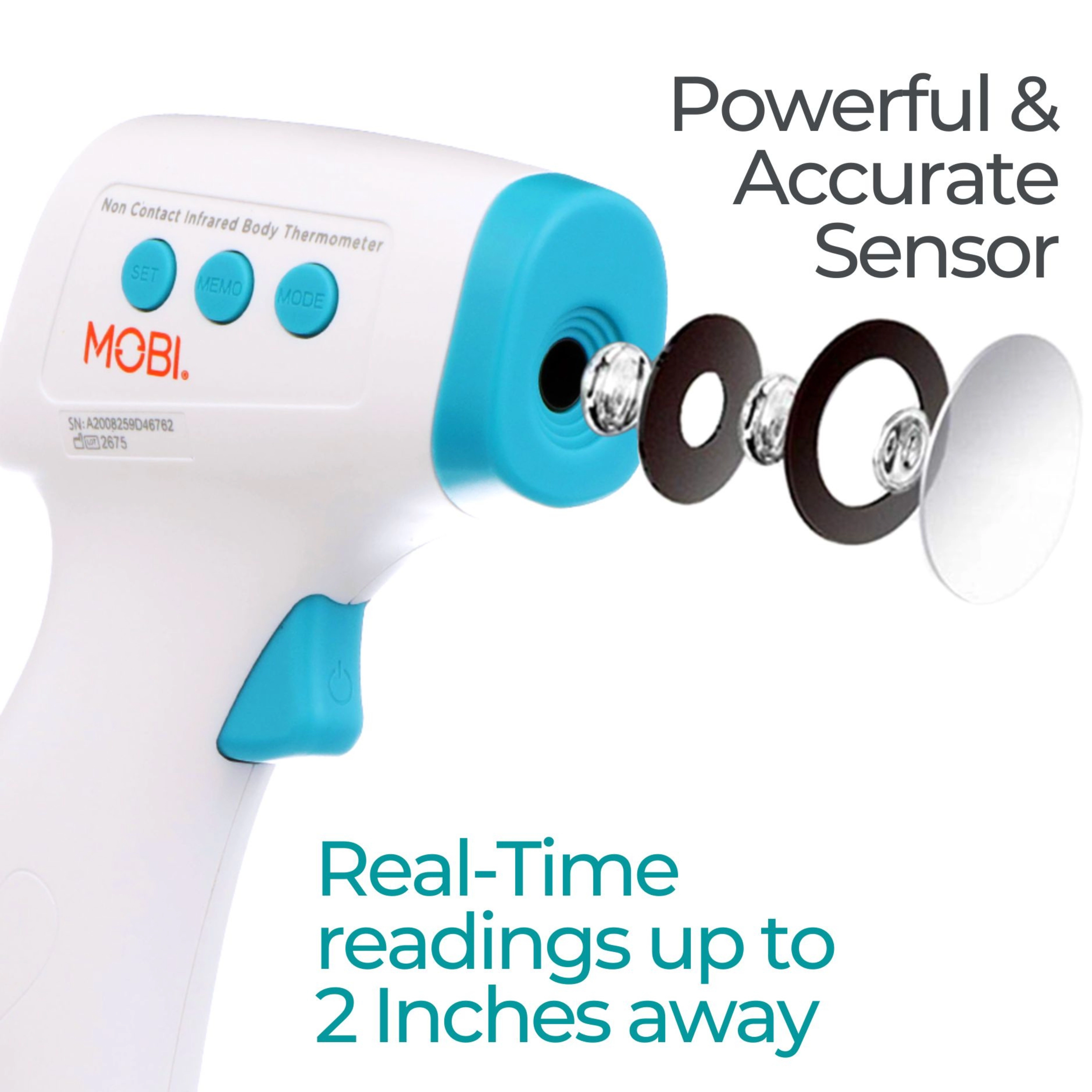 MOBI Digital Non-Contact Infrared Thermometer