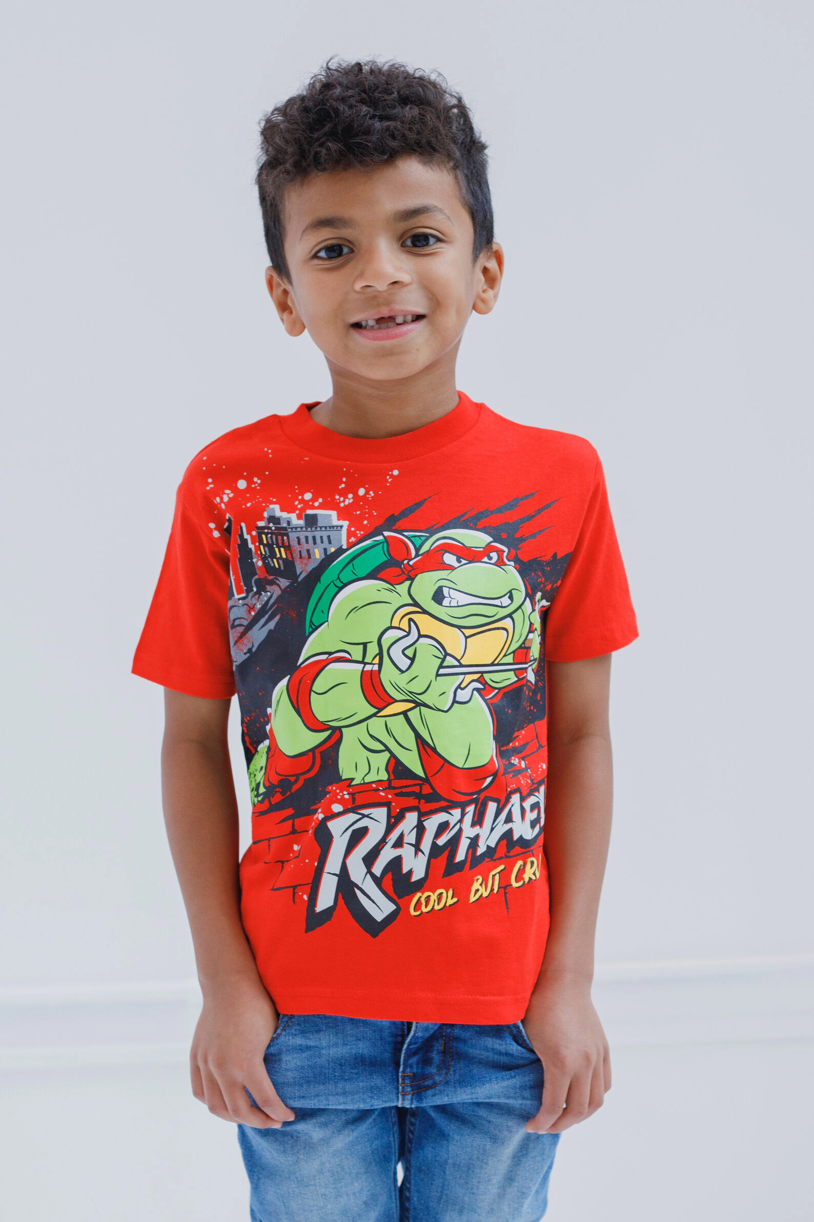 Teenage Mutant Ninja Turtles Boys' 4-Pack T-Shirts