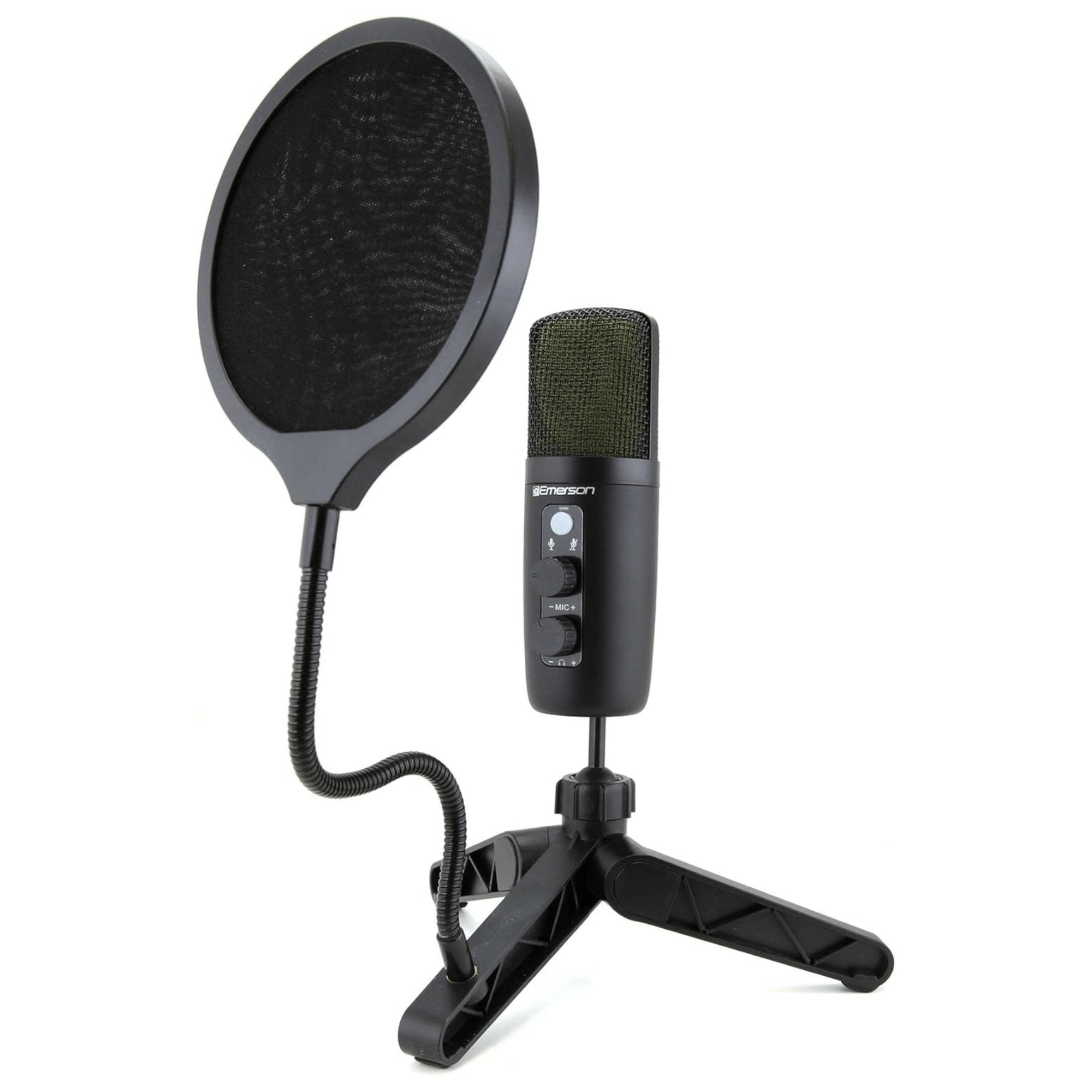 Emerson USB Gaming and Streaming Condenser Microphone