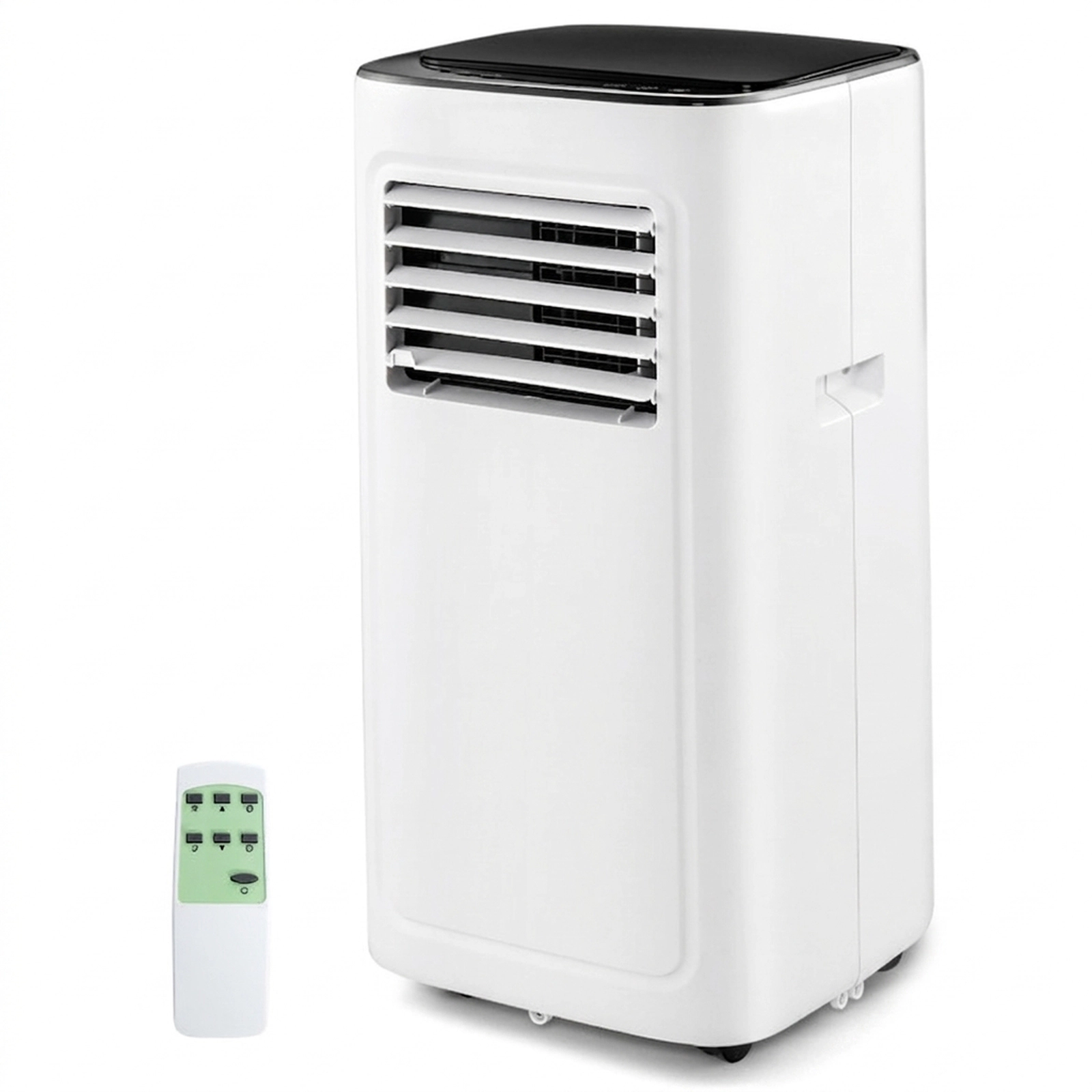 SUGIFT White 9000-BTU 3-in-1 Portable Air Conditioner with Dehumidifier and 24H Timer 13-in W 12-in D 27-in H