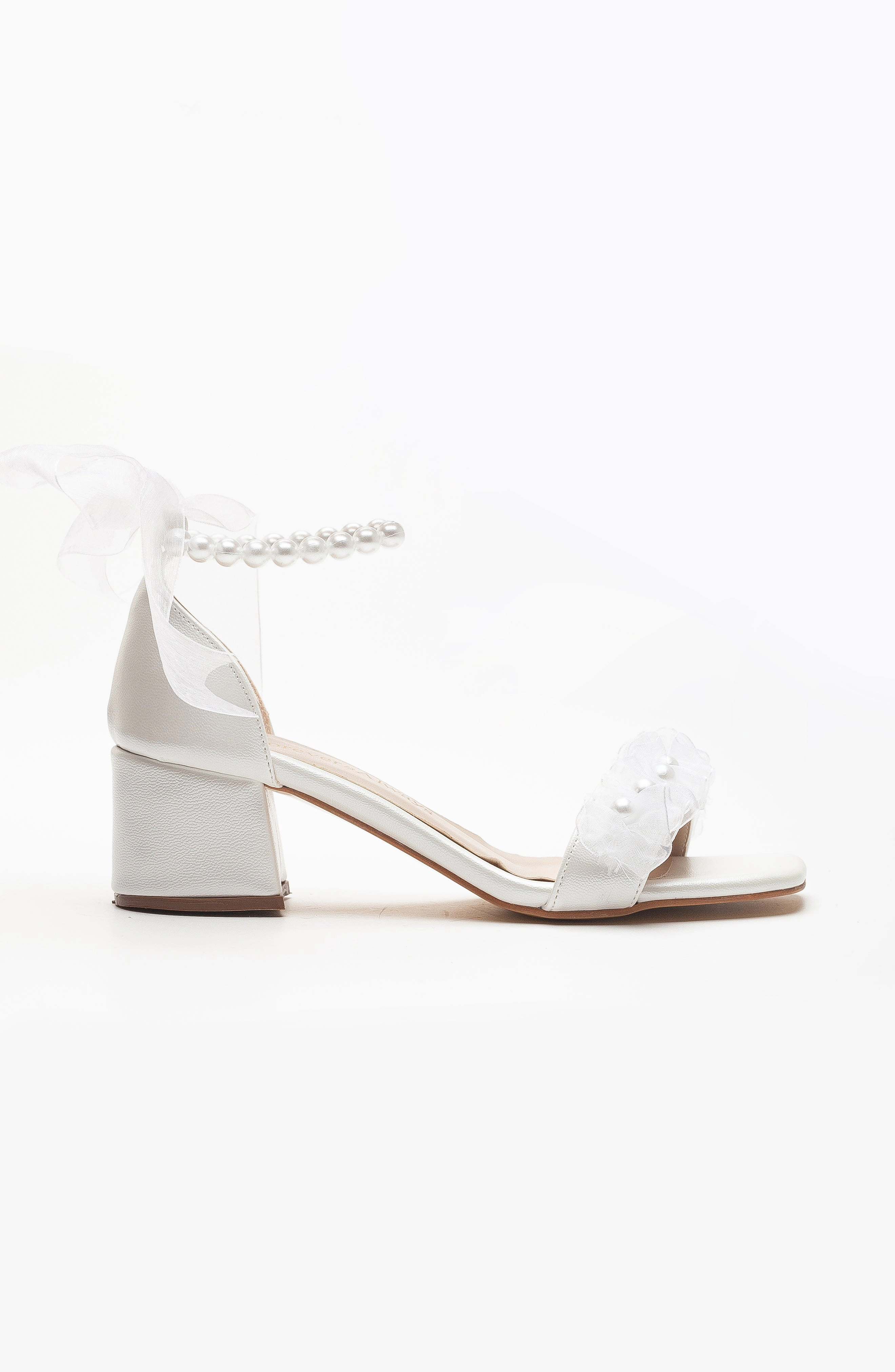 Forever & Always Womens Sanna Lace Bridal Sandals