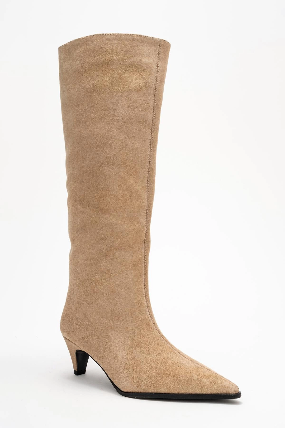 Forever & Always Womens Siora Leather Knee High Boots