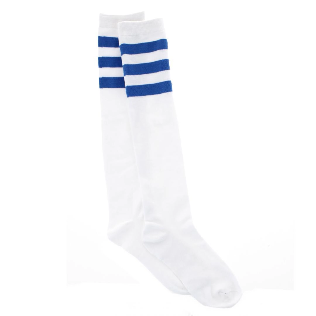 CTM Women's Top Striped Knee-High Fashion Sock (1 Pairs)