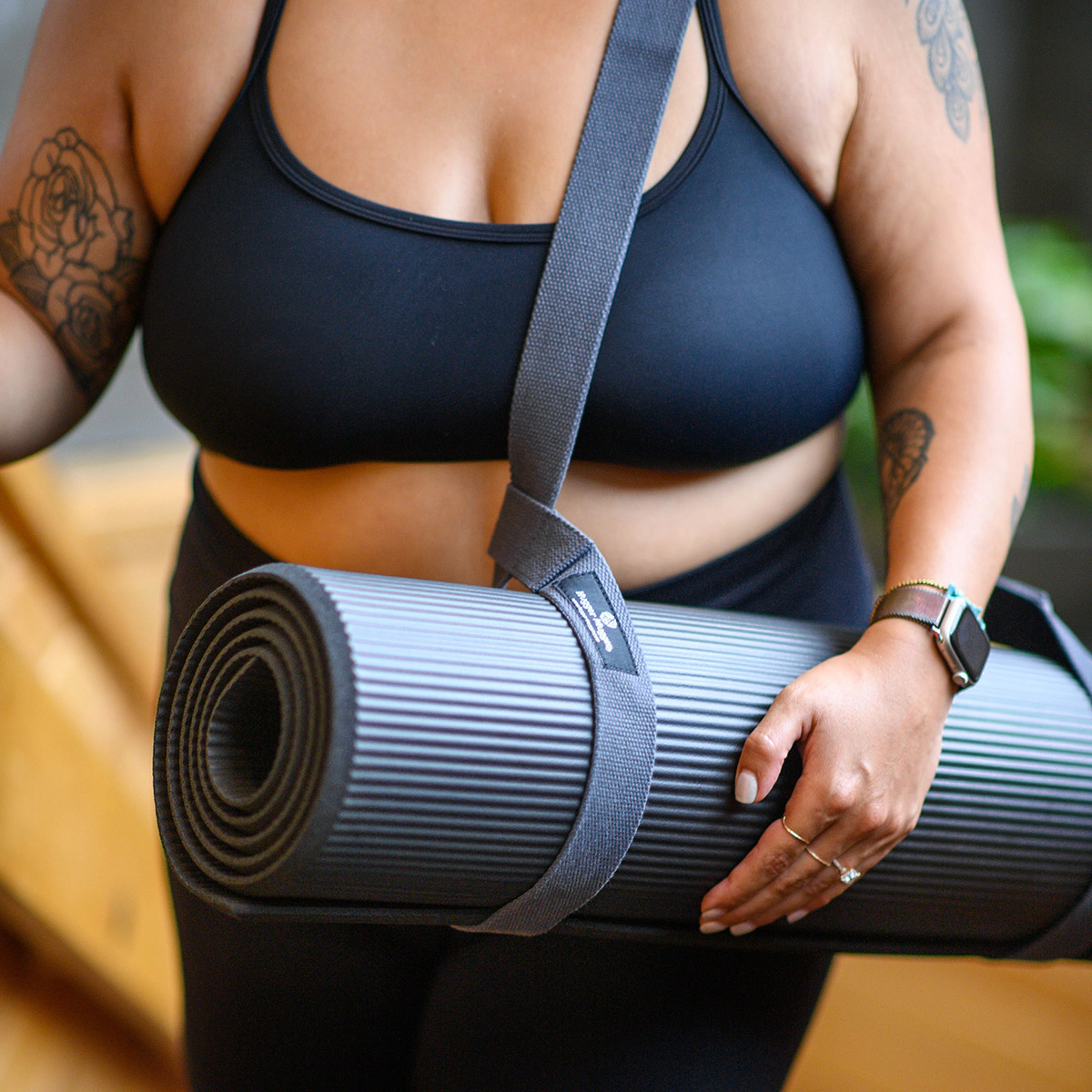 Hugger Mugger Strap Sling Yoga Mat Carrier