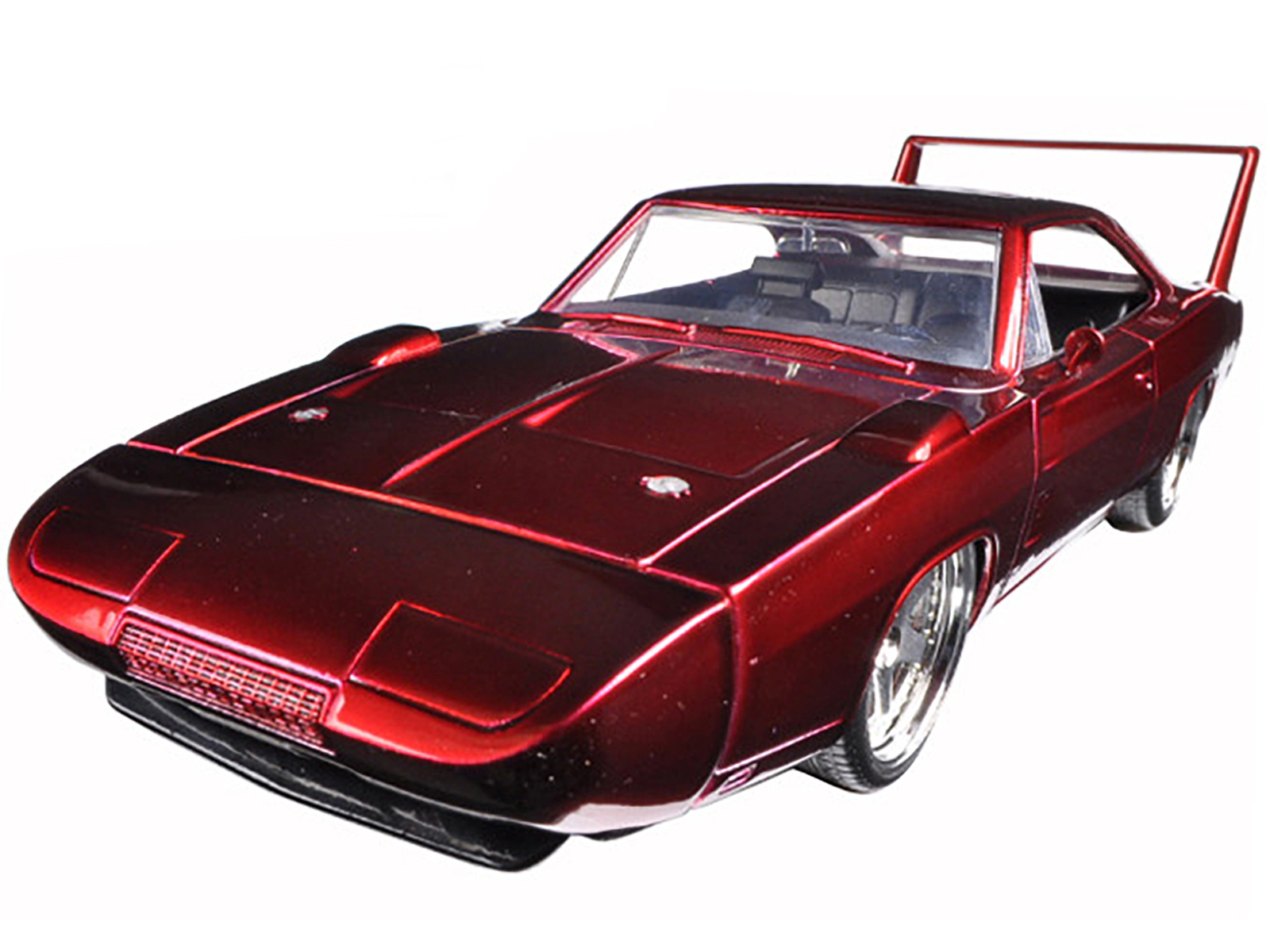 Jada 1969 Dodge Charger Daytona Red "Fast & Furious 7" (2015) Movie 1/24 Diecast Model Car by Jada