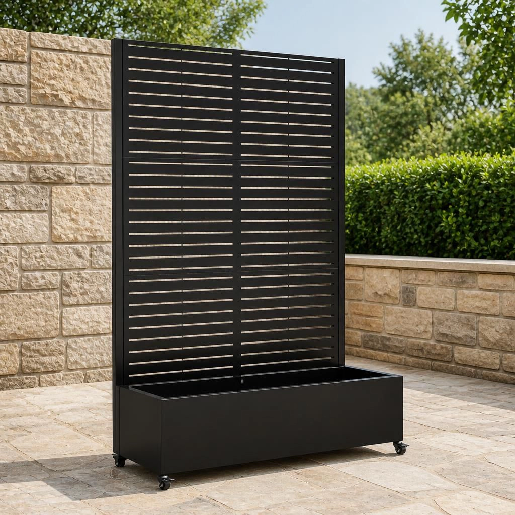 WOW PIONEER Tall Freestanding Metal Planter Stand