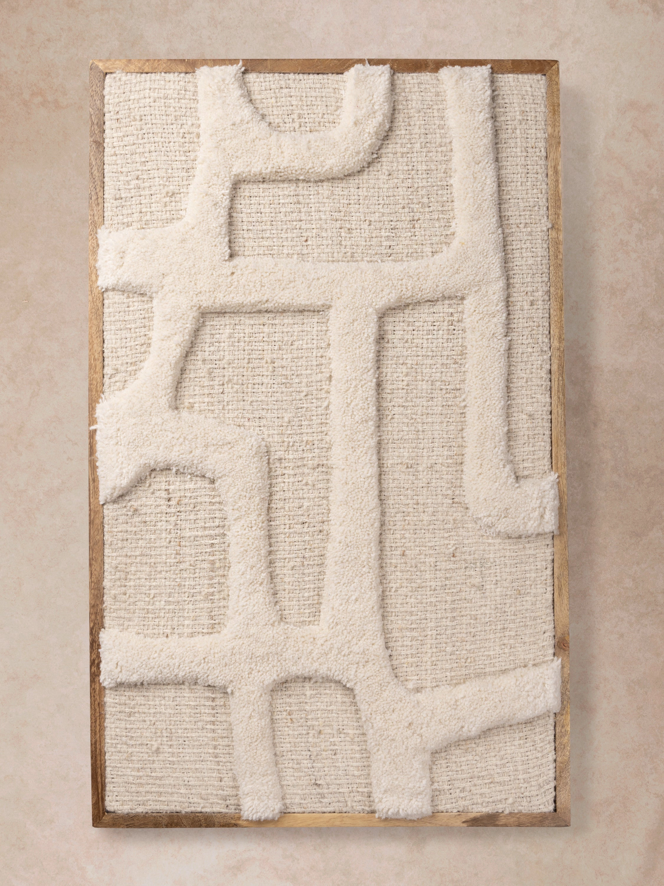 GAURI KOHLI Lofoten Rune Tufted Wall Art