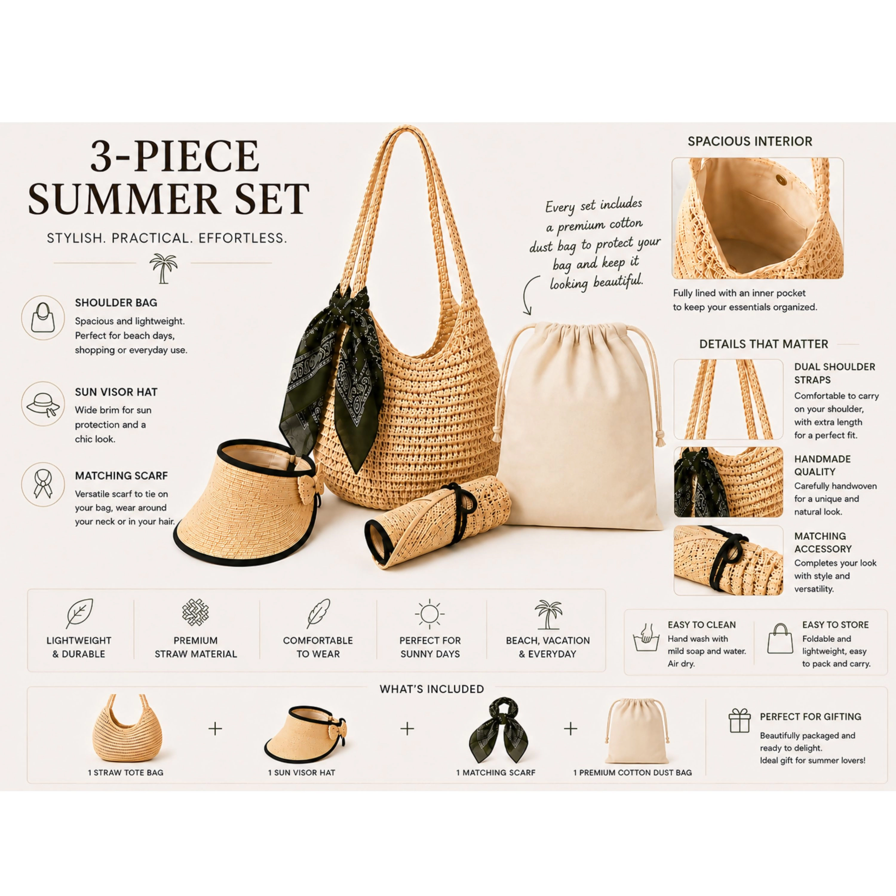 Wear Sierra Women's 3-Piece Set