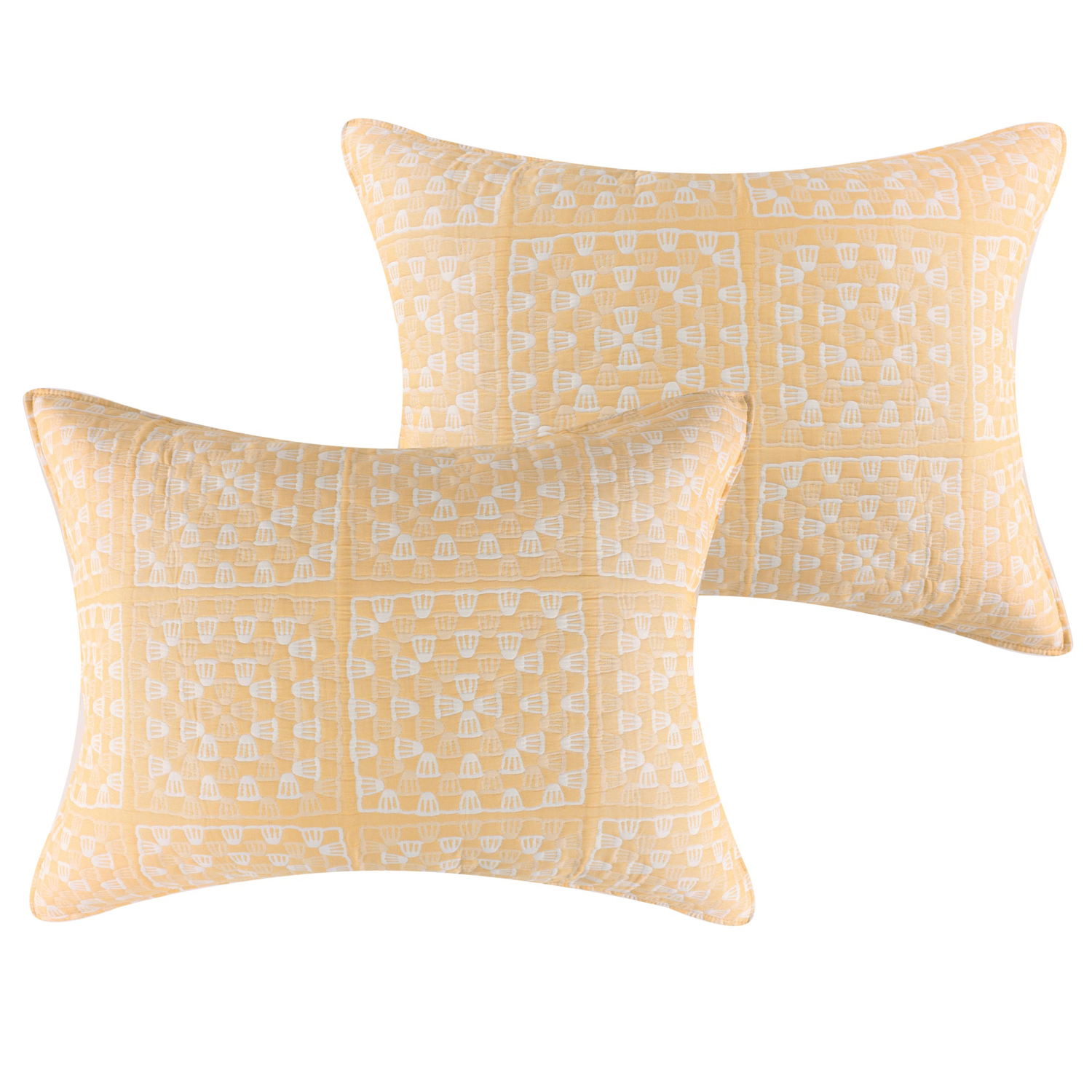 Greenland Home Fashions Granny Squares 100% Polyester Pillow Sham
