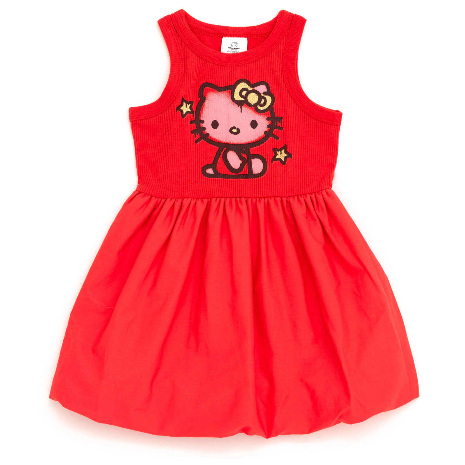 Hello Kitty Girls' Sleeveless Bubble Dress
