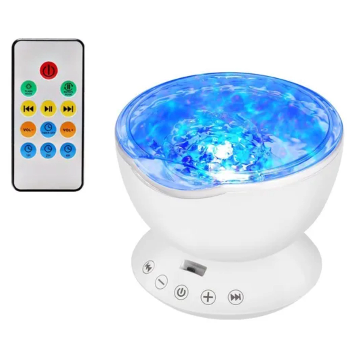 Playlearn Unisex Night Light with Sound Ocean Wave Projector