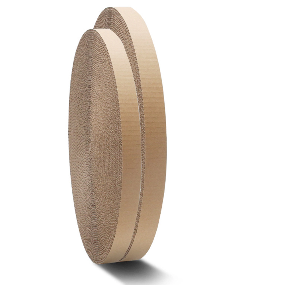 Round Corrugated Cardboard Cat Scratcher Replacement Pad, Honeycomb Grinding Claw Board Dia 38cm
