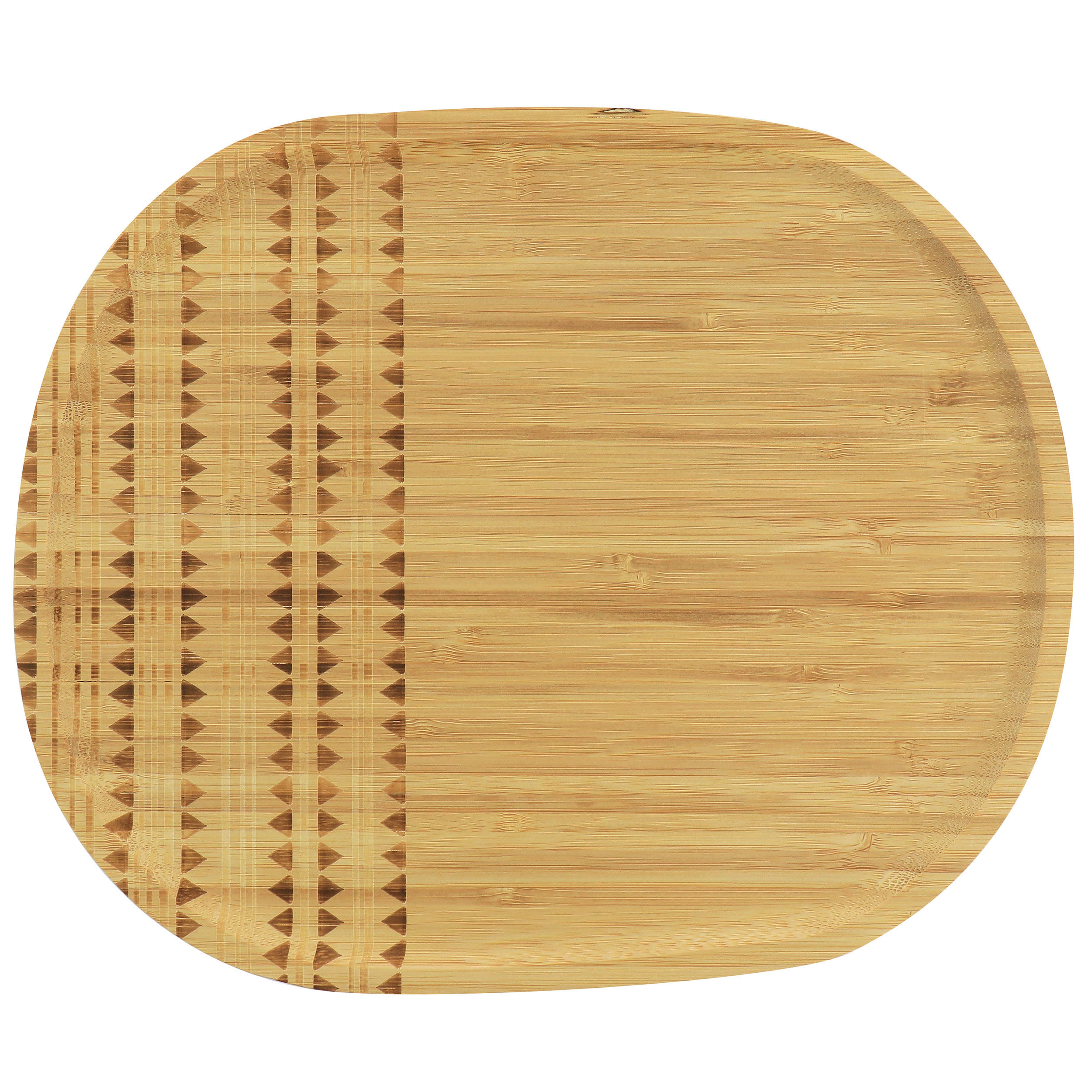 Gibson Home 13.5 Inch Sadler Wooden Serving Tray