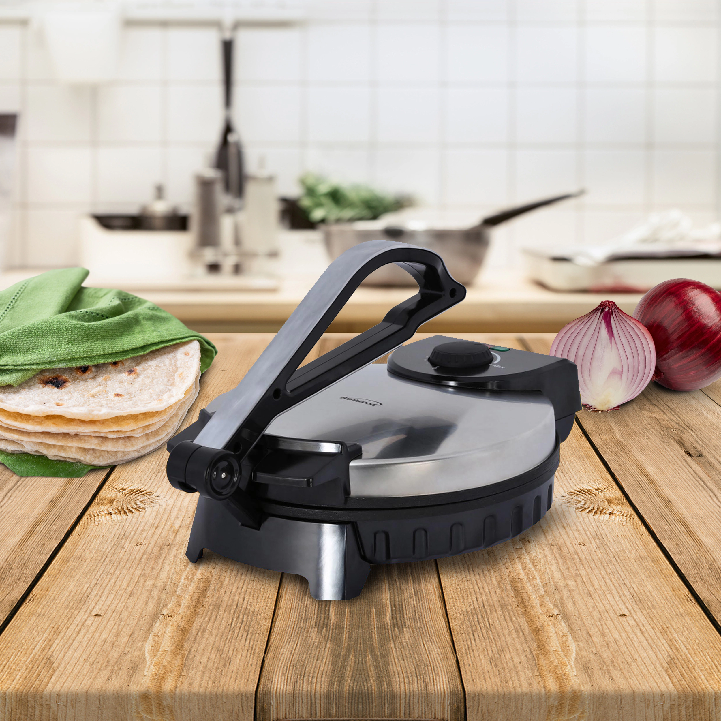 Brentwood 10" Roti, Flatbread and Tortilla Maker