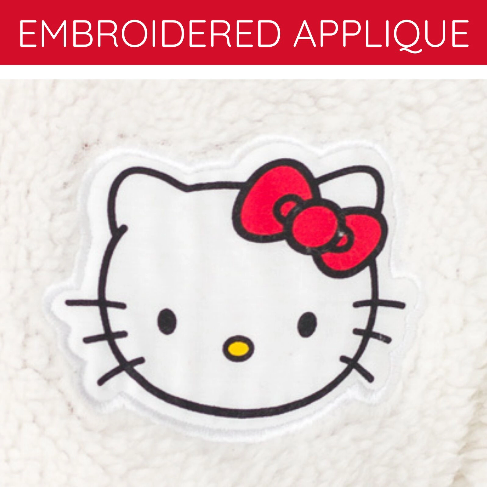 Hello Kitty Girls' Cosplay Hooded Fleece Jacket